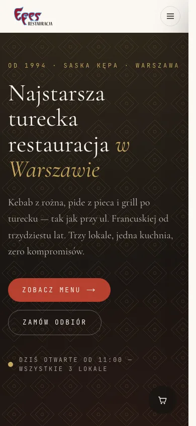 Restaurant rebuild preview
